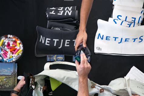 netjets golf towel